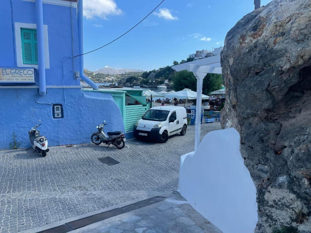 شقة Ονειρόπετρα Λέρος~Oneiropetra Leros Panteli المظهر الخارجي الصورة