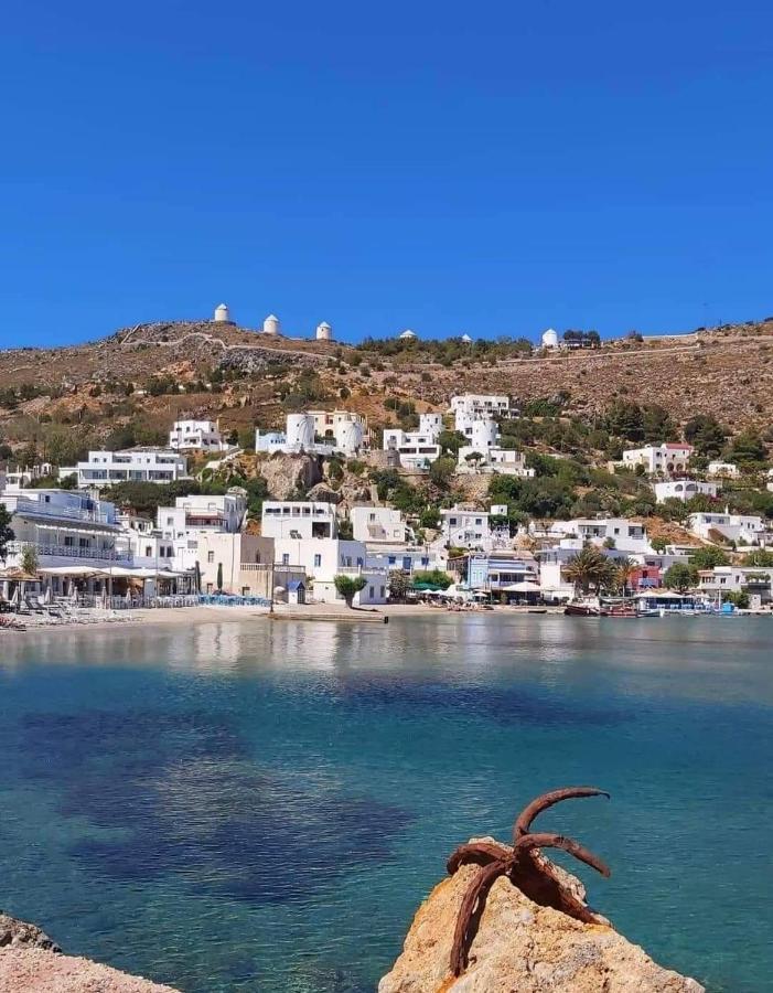 شقة Ονειρόπετρα Λέρος~Oneiropetra Leros Panteli المظهر الخارجي الصورة