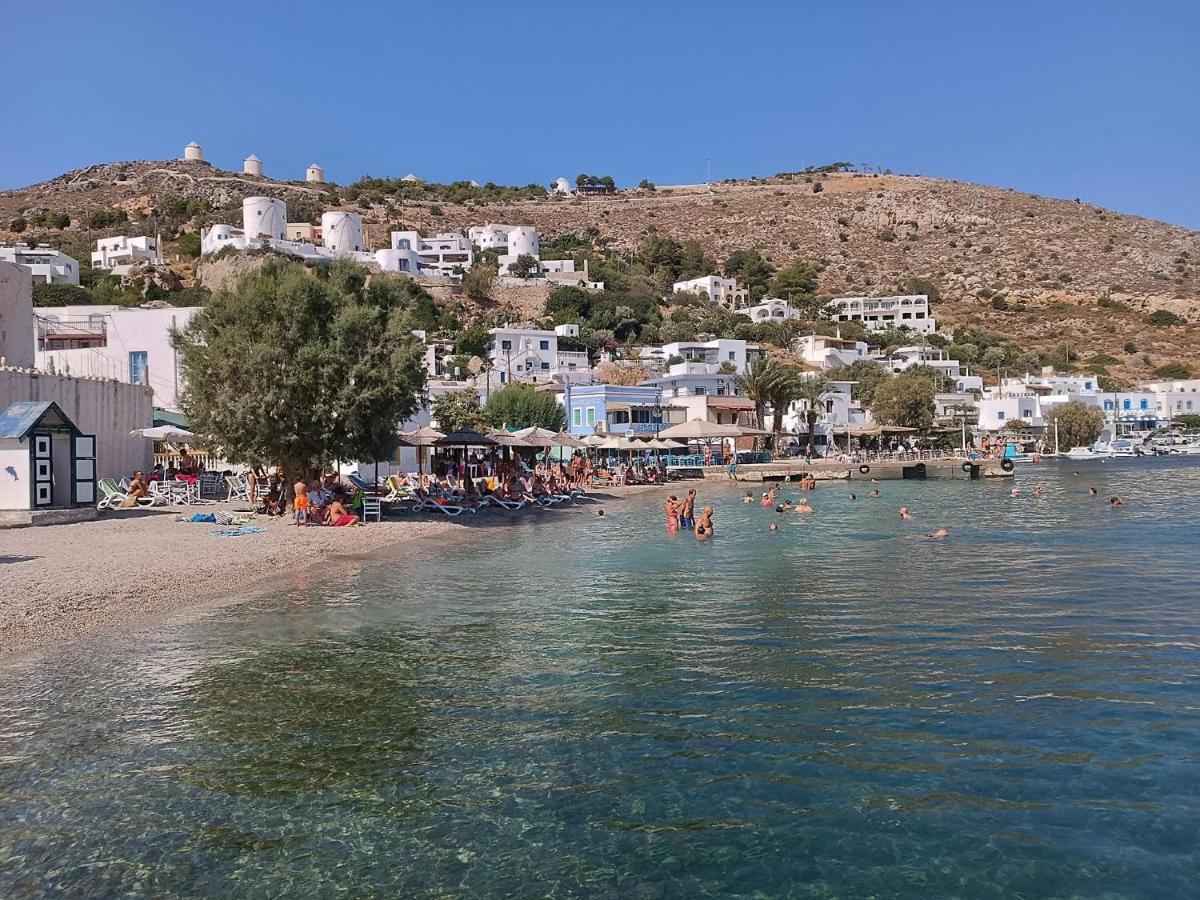 شقة Ονειρόπετρα Λέρος~Oneiropetra Leros Panteli المظهر الخارجي الصورة