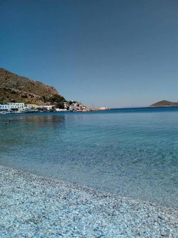 شقة Ονειρόπετρα Λέρος~Oneiropetra Leros Panteli المظهر الخارجي الصورة
